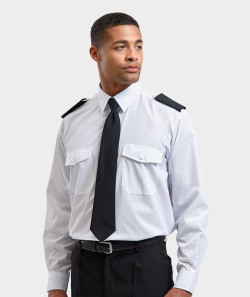 Premier Herren Security Pilothemd BASIC, langarm