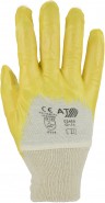 Asatex Nitril-Handschuhe 03400, gelb (144 Paar / Packung / Größe)