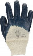 Asatex Nitril-Handschuhe 3405, blau (144 Paar / Packung / Größe)