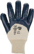 Asatex Nitril-Handschuhe 3410, blau (144 Paar / Packung / Größe)