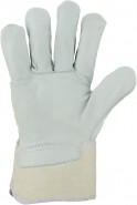 Asatex Rindnarbenleder-Handschuhe ADLER M, naturfarben (60 Paar / Packung / Größe)