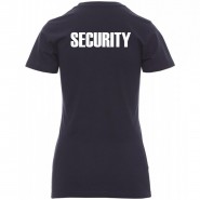 DaVinci Damen T-Shirt Premium SECURITY inkl. Brust- & Rückendruck