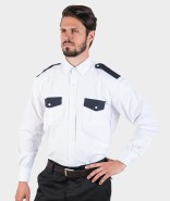 DaVinci Herren-Uniformhemd US-STYLE, kurzarm / langarm