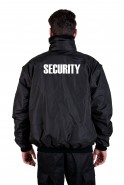 DaVinci Security-Jacke Multifunktional incl. Aufdruck SECURITY, schwarz