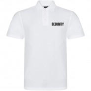 DaVinci Unisex Poloshirt Premium SECURITY inkl. Brust- & Rückendruck