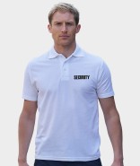 DaVinci Unisex Poloshirt Premium SECURITY inkl. Brust- & Rückendruck