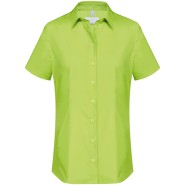 GREIFF Damen-Bluse BASIC Regular Fit, kurzarm