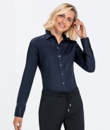 GREIFF Damen-Bluse MODERN 37.5 Slim Fit, langarm