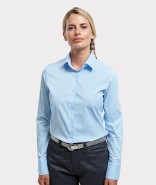 Premier Damen-Bluse POPLIN STRETCH, langarm