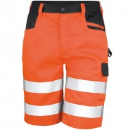 Result Unisex Warnschutz Cargo-Shorts SAFETY